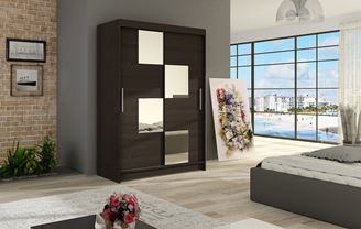 ŠATNÍ SKŘÍŇ MIAMI III.120 CHOCO