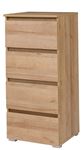 KOMODA COSMO C07 45x97x41 cm 4 šuplíky