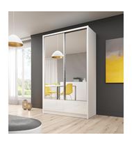 SKŘÍŇ ARIA II 130 BÍLÁ se zrcadly 