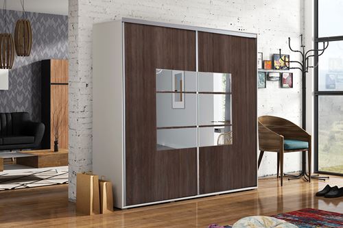 SKŘÍŇ SKA ALENA 2 200/215/62 bílá-čokoláda