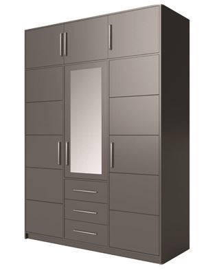 SKŘÍŇ BALI D3 S NÁSTAVCEM  147/245/58   GRAFIT-ŠEDÁ