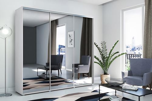 ŠATNÍ SKŘÍŇ ALENA 31 250/245/62 BÍLÁ