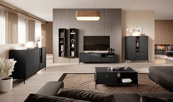 OBÝVACÍ STĚNA NOTTE ANTRACIT