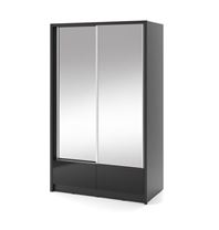 ŠATNÍ SKŘÍŇ ARIA II.2 130/214/62 S POSUVNÝMI DVEŘMI 2x ZRCADLO