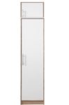 ÚZKÁ ŠATNÍ SKŘÍŇ SMART SR5+SRN5 50/230/56 DUB SONOMA BÍLÁ