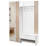PŘEDSÍŇOVÁ STĚNA MILO 140/200/40 se zrcadlem 