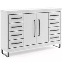 Komoda Capri C06 170/108/42 2D8S KOVOVÉ NOHY