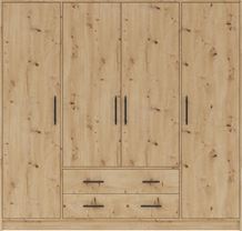 Šatní skříň Smart 1 200/190/56 bez zrcadla dub artisan 