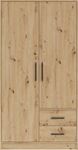 Šatní skříň Smart SR3 100/190/56 bez zrcadla dub artisan 