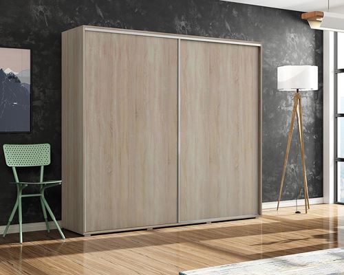 Šatní skříň Alena 15 100x245x62 bez zrcadla výběr barev 