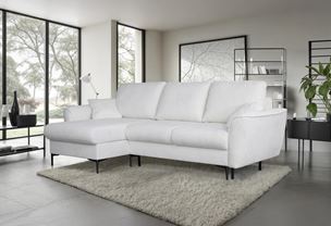 Rohová sedací souprava Dante 245x160 výška sedu 52 cm 