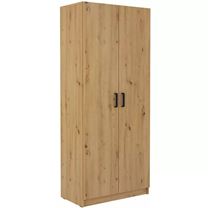 Policová skříň Marta 111- 80x190x44 cm dub artisan 