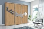 ŠATNÍ SKŘÍŇ ALENA 23 250/245/62 craft zllatý