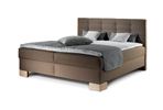 ČALOUNĚNÁ MANŽELSKÁ POSTEL Boxspring VIANA S ÚLOŽNÝM PROSTOREM  160/200 cm